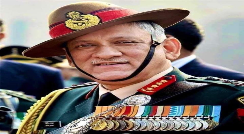 BMS pays Heartful Condolences to sad & untimely demise of Gen. Bipin Rawat, BMS  karyakartas pray God to give the courage to his family members.